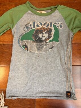 Near vintage- limited edition Trunk Ltd. Doors Raglan Graphic Band Tee